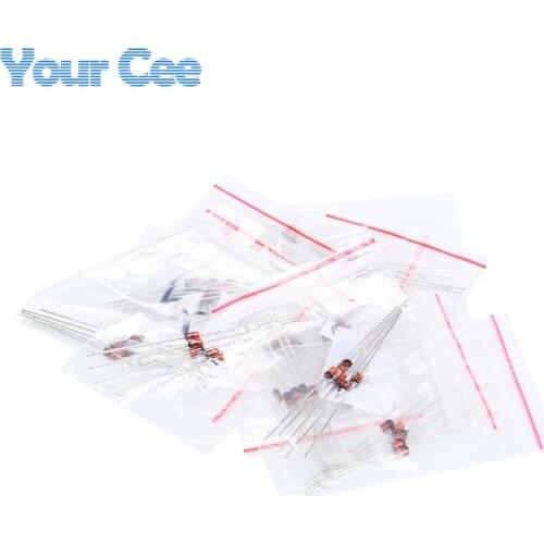 60Pcs/lot 1W Zener Diode Electronic Components Package 3V~9.1V Zener Diode Assorted Kit 12 Kinds Each 5pcs