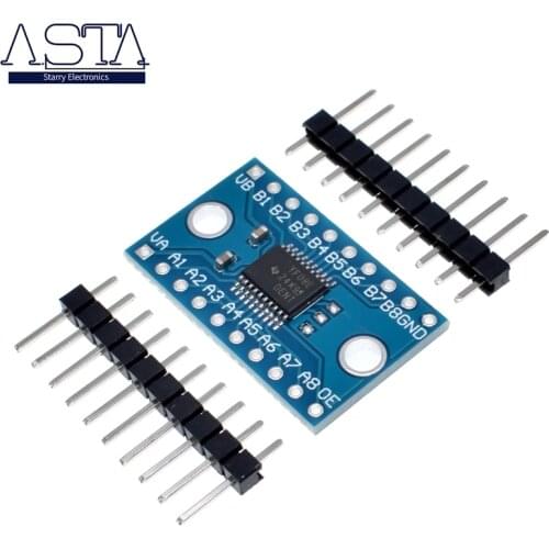 3.3V 5V TXS0108E 8 Channel Logic Level Bi-directional Converter Module TXB0108 Mutual Convert Module TXS0108