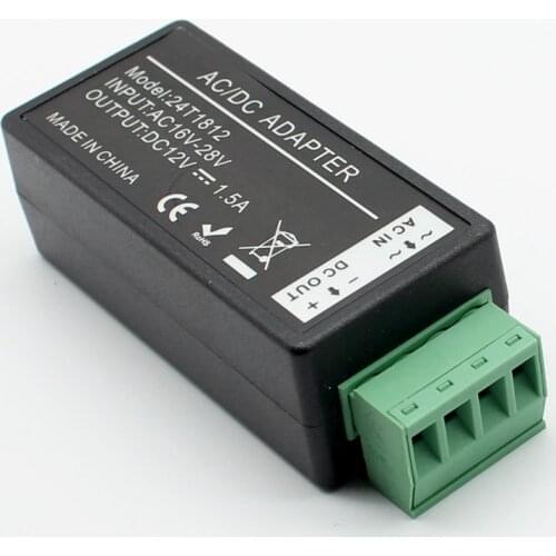 AC to DC power converter AC/DC Adapter AC16V-28V input to DC12V output AC24V to DC12V power module