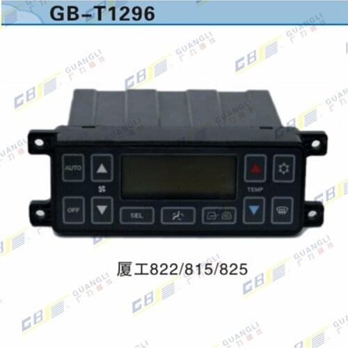 Excavator Accessories Daewoo Doosan Dx150/260 / 225/380/420 xiagong 822 Air Conditioning AC A/C Control Panel 3 months warranty