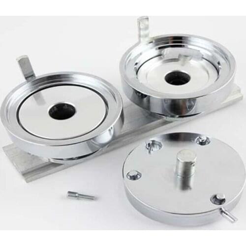 Multi-size Badge Mould Aluminum Slide Rail Mould Tinplate Badge Making Equipment Manual DIY