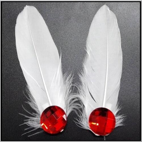 Jojos Bizarre Adventure Caesar Anthonio Zeppeli Feather Props Cosplay Headwear