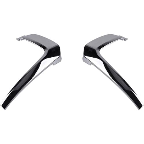 Chrome Front Bumper Cover Trim Decoration Strips for Mitsubishi Outlander 2016 2017 2018 6407A145