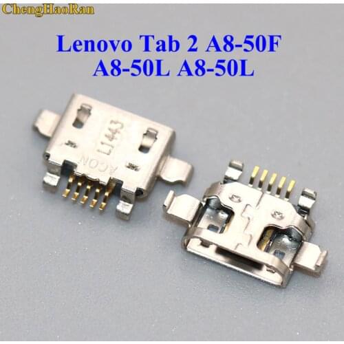 ChengHaoRan 5-10pcs Mini Micro USB connector Charging Socket Port jack power plug repair for Lenovo Tab 2 A8-50F A8-50L A8-50L