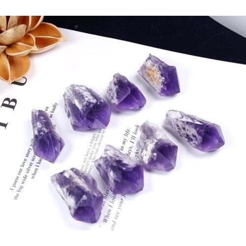 Natural Amethyst Crushed Stone Quartz Crystal Rock Mineral Specimen 20g