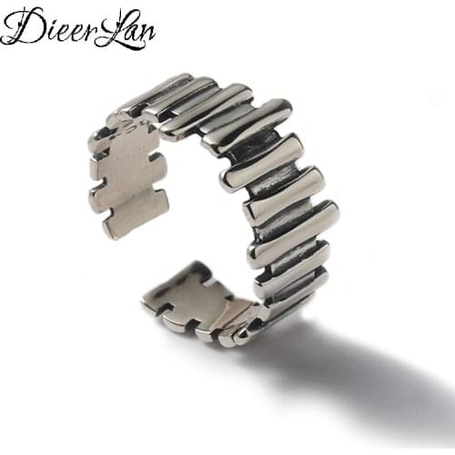 New Gothic Men Lines Rings For Women Jewelry Birthday Gift Romantic Wedding Engagement Drop Shipping 2021