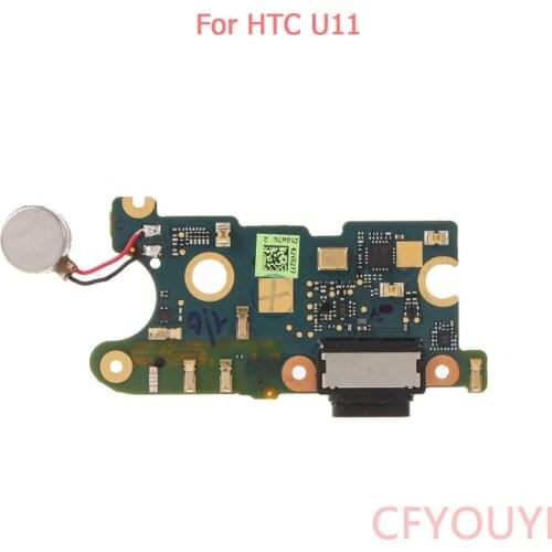 Original For HTC U11 Charger Charging Port USB Dock Connector Flex Cable Repair Part