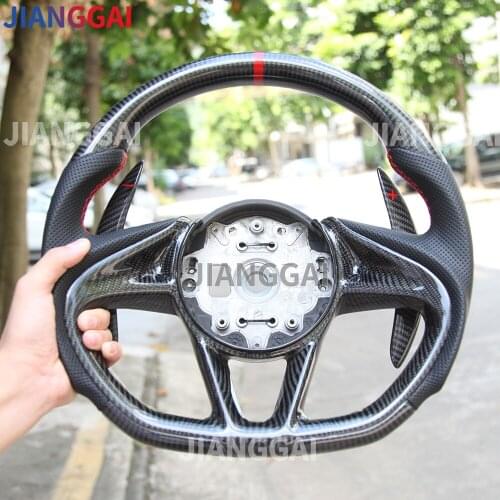 Fit For McLaren 720S 570 540C 600LT 12C Carbon Fiber Steering Wheel Racing Wheel 2017 Models