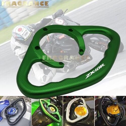 For KAWASAKI ZX-10R ZX6R ZX 10R 6R 2003-2015 Motorcycle AccessoriesPassenger Handgrips Hand Grip Tank Grab Bar Handles Armrest