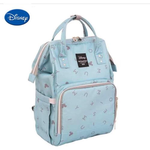 Disney Large Capacity Mummy Backpack Baby Diaper Bag For Mum To Care Baby Milk Insulated Bag Baby Backpack For Women Travel