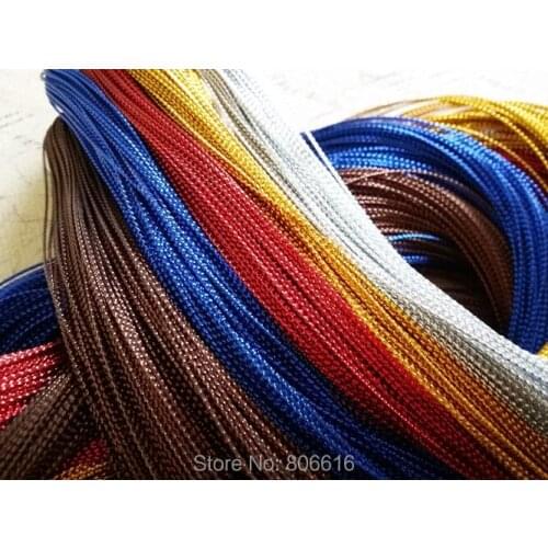 1MM 500Yards Colorful Nylon Cords Ropes Lines DIY Jewelry Findings Accessories
