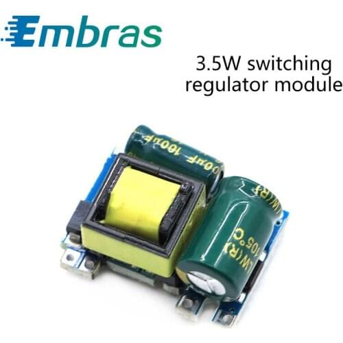 1Pcs AC-DC 220V to 5/12 3.5W switching regulator module isolated power supply board precision 12V300/5V700mA