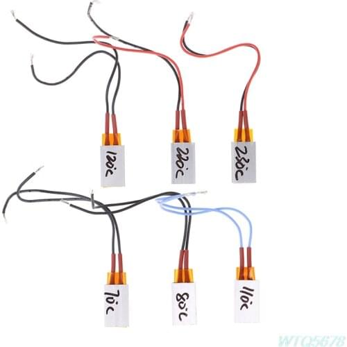 1Pcs New Heating Element Celsius PTC Heater 220V/12V Heater Egg Incubator for Thermostat Resistance Air Heating Sensor