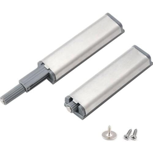 10pcs/Lot Door Catch Push to Open Touch Damper Bumper Stainless Steel Cabinet Door Closer