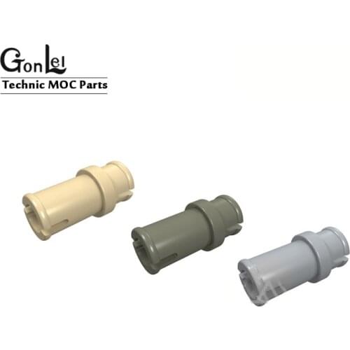 100Pcs/lot PART 32002 High-Tech Pin 3/4 Connectors MOC Building Blocks Bricks Parts DIY Educational High-Tech Spare Toys