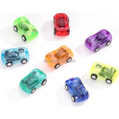 5pcs Mini Plastic Pull Back Model Toy Cars Baby Toys kawaii Wheels Model Car toys for children