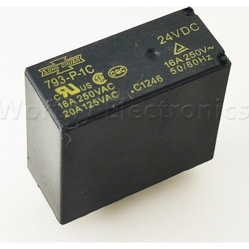 793-P-1C 8-pin 16A 12V 24V relay DIP8