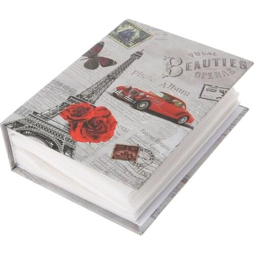 100 Pictures Pockets Photo Album Interstitial Photos Book Case Kid memory Gift Q1JA
