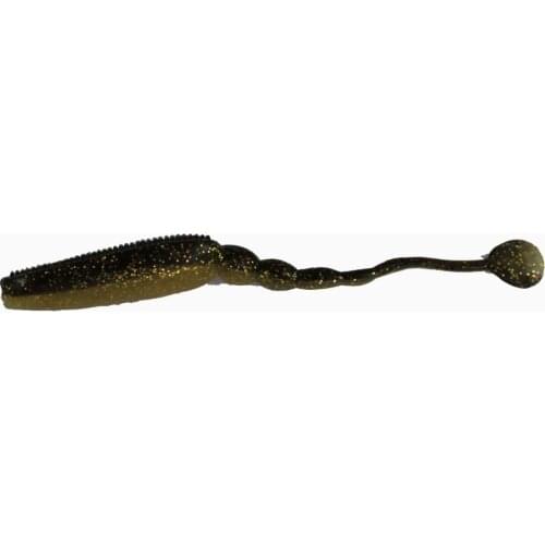 BassLegend - Soft Plastic Fishing Leech Worm Swimbait Shad Bass Pike Lure 90mm 3.5g/110mm 6.5g