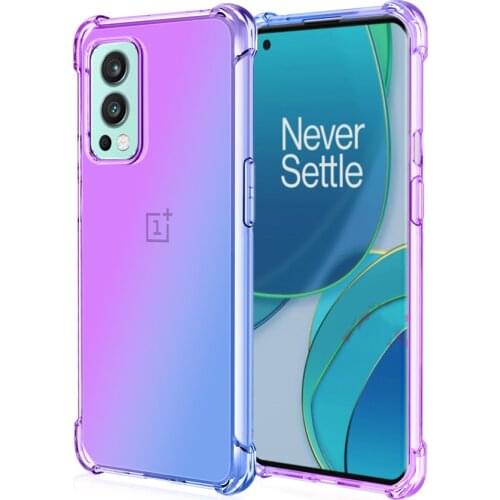 Colorful TPU Soft Phone Bag Case for Oneplus Nord 2 5G One Plus Nord2 Drop Protection Cover Funda Capa