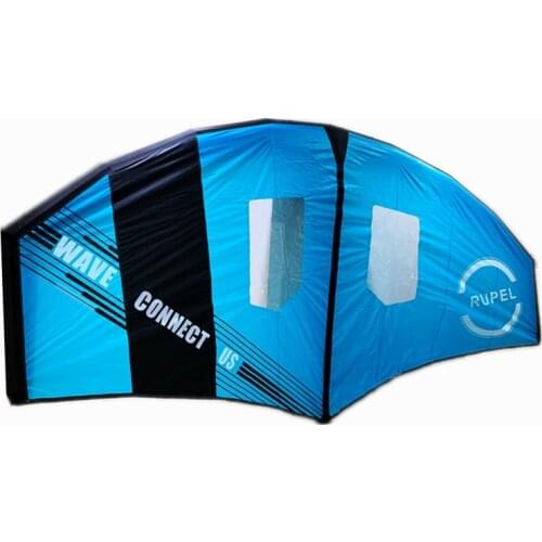 Surf Ski Wing Foil Inflate Wing Ride Kite Foil ,5M Wing Wind surf kite ,hydrofoil RED BLUE ,IMPORTED FIBER W-B