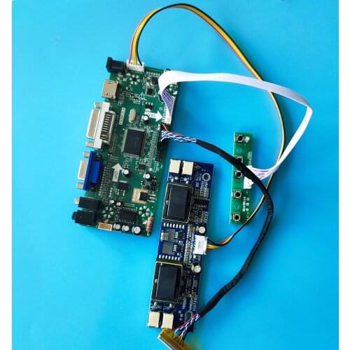 Kit for LTM170EU-L01 VGA DVI M.NT68676 DIY HDMI Driver LVDS 4 lamps 1280X1024 30pin 17" Controller board Screen Panel