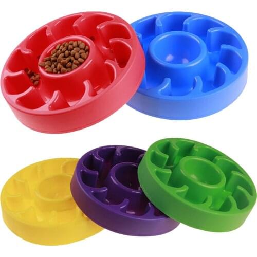 Dog Bowl Slow Feeder Bath Pet Supplies Dog Eating Feeder Accessories Slow Feeding Bowl For Dog Slow Feeder Cat Pet Bowl