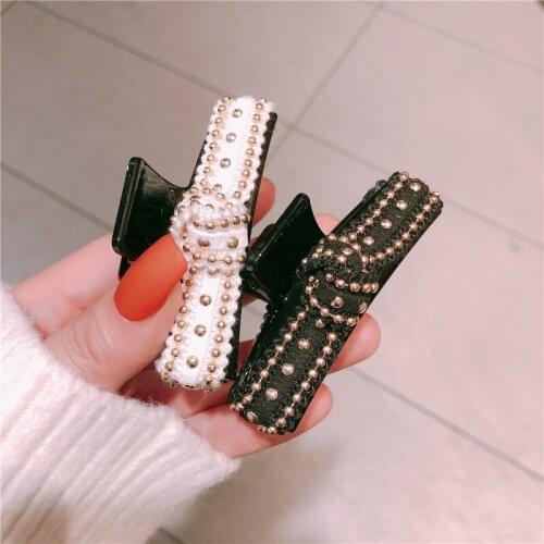 Fashion Girl Retro crystal Hair Claws Beam Hairpin Women Hair Accessories Beauty Hair Crab Clamp Headwear cute bear Hair Clip