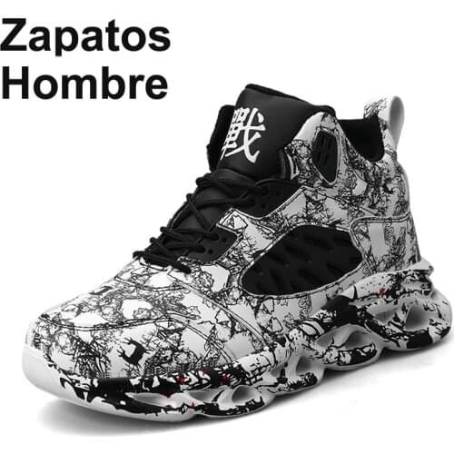 Fashion Running Shoes for Men Damping Mens Sneakers Comfortable Sports Man Jogging Footwear Outdoor Walking Fitness Trainers