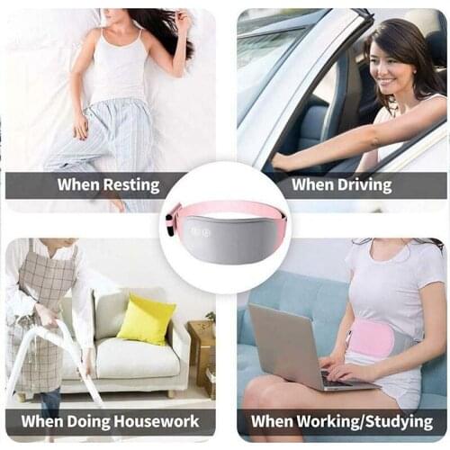 Heating Belt Menstrual Cramps Relief Period Pain Electric Warming Belt for Women Dropshipping