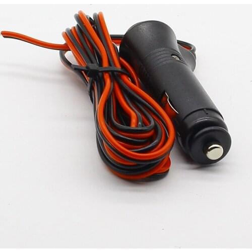 2 meters Car with switch car plug wire fuse LED light 12V24V power cord universal