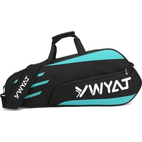 Badminton Bag Large Capacity Hold 3 Rackets Waterproof Outdoor Sports Training Fitness Racket Bags Badminton Racquet Backpack