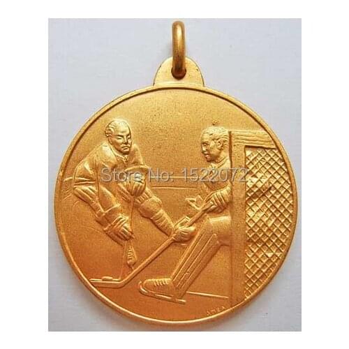 High quality and low price custom medal hockey sport event national teams cheap custom metal medals coins hot sales sport medal