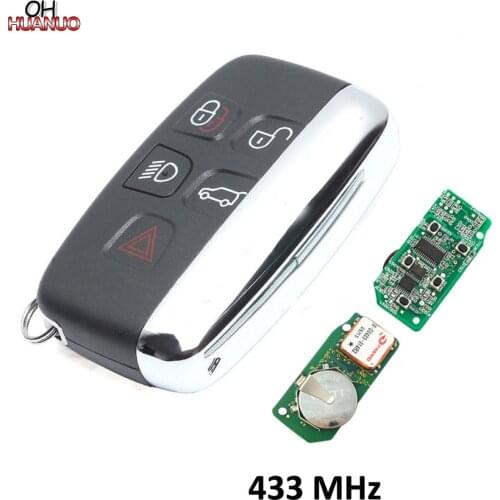 High quality 4+1 Button Remote Key For-Land Rover Range Rover Sport Remote Smart Key Fob 433MHZ With Words on S