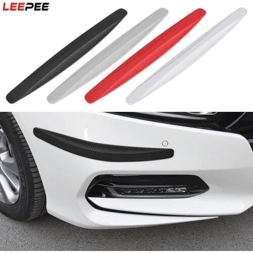 2Pcs/Set Protector Films Protector Corner Guard Auto Front/Rear Bumper Anti-Scratch Strips Sticker Anti-collision Protect Strip