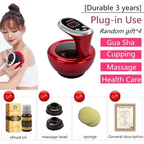 Healthy Care Cupping Massage Scraping Body Relaxation Massager GuaSha Device Stimulate Acupoints Vacuum Gua Sha Machine Scraper