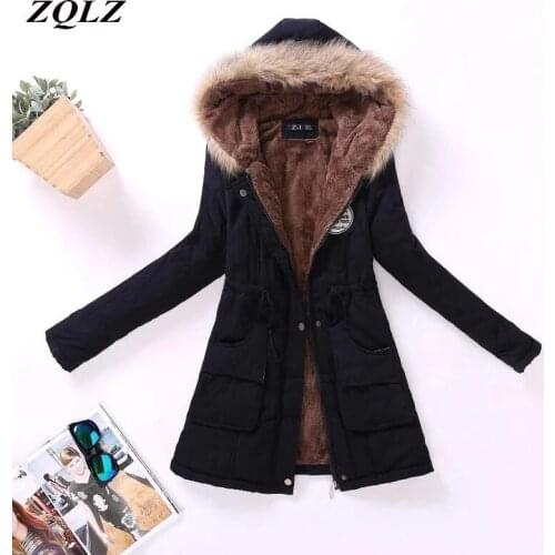 ZQLZ Women's Long Down Jackets