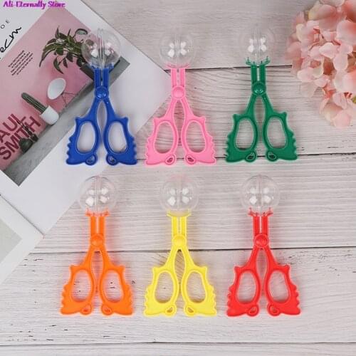 1 plastic insect catcher scissors pliers children toy insect scissors clip tool Insect catcher for children