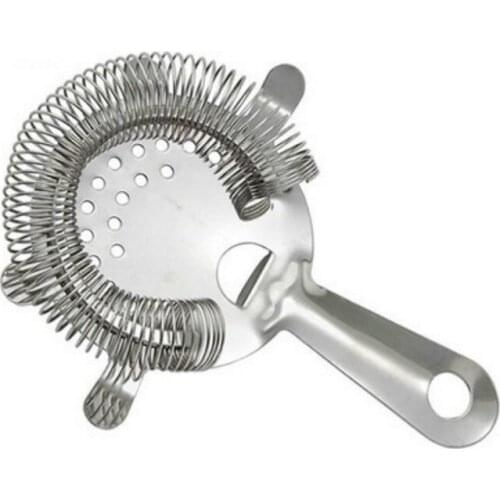 1PC Bartender Cocktail Shaker Bar Wire Mixed Drink Ice Strainer Stainless Steel Colander Filter Cocktail Bar Accessories OK 0427