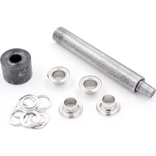 100pieces/lot) inner D: 8mm eyelets Metal Shoebox holes Canopy cloth drawstring Holes Silver Eyelets Ultra gas eyes