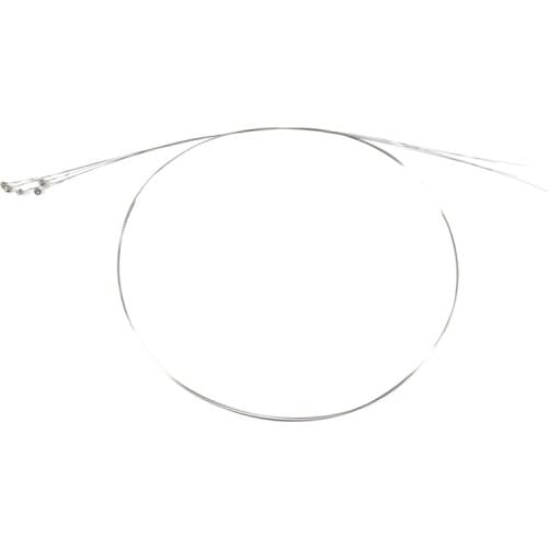 5 Pcs Silver Tone Steel Strings E-1 for Acoustic Guitar