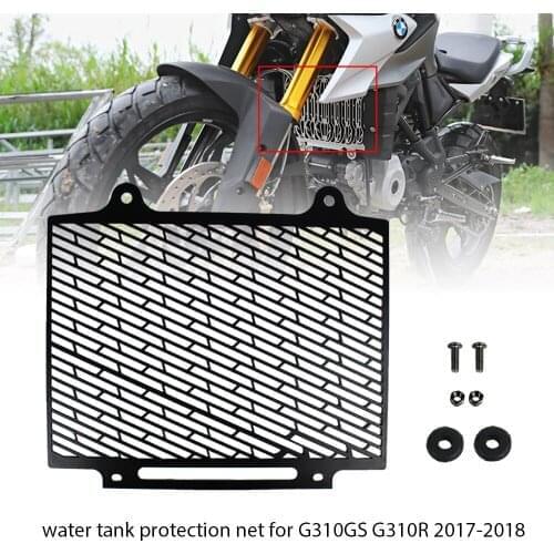 Motorcycle Accessories Radiator Grille Guard Cover Fuel Tank Protection Net for BMW G310GS G310R headlight 2017-2018