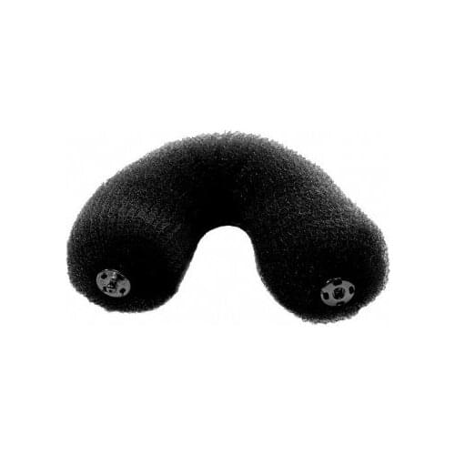 Black bow padding 18cm