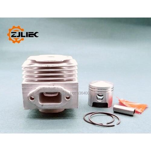 1E40F-7 Cylinder for Kawazaki Grass Trimmer TD40 CG400 BG400 brush cutter cylinder kit and piston set 40mm parts #1105-2092