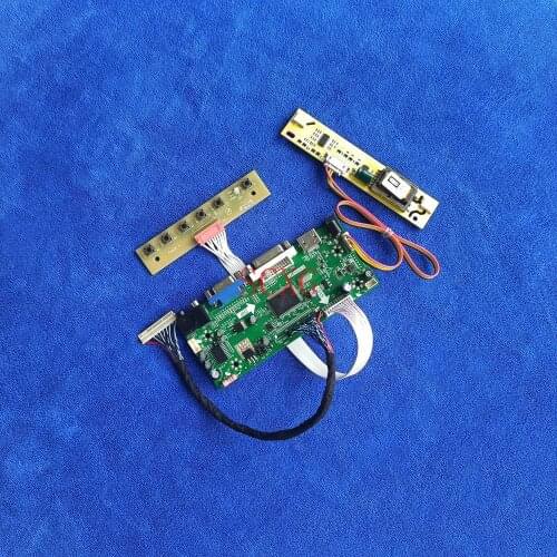 LVDS 30-Pin 2CCFL VGA DVI HDMI-compatible Fit LTN190W1-L01 screen LCD screen DIY Kit 1680*1050 M.NT68676 drive controller board