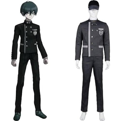 Danganronpa V3: Saihara Shuichi Cosplay Costume Uniform Outfit For Adult Men Women Halloween Carnival Costumes