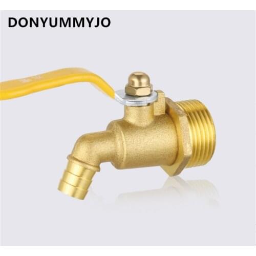 Brass Hot Water Nozzle Thread DN15/DN20 Double Hot and Cold Water Fast water Bibcocks Faucet Accessories