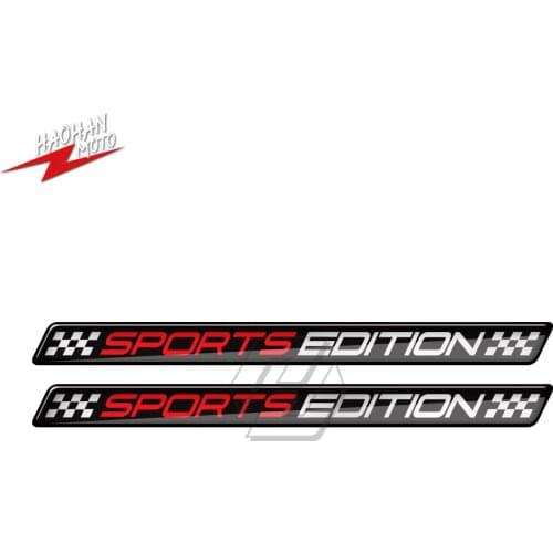 For Triumph Ducati Yamaha Suzuki Kawasaki Honda Decals 3D Motorcycle Decal Sports Edition Sticker