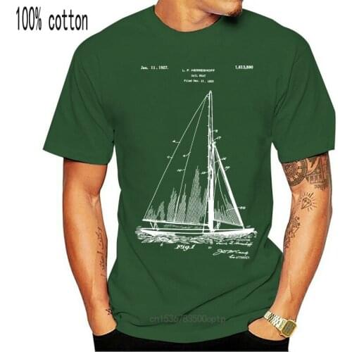New Sailboat T Shirt Herreshoff Sailboat T Shirt Sailboat Patent Sailing Gift For Sailor Nautical Gift Vintage Sail Boat P142