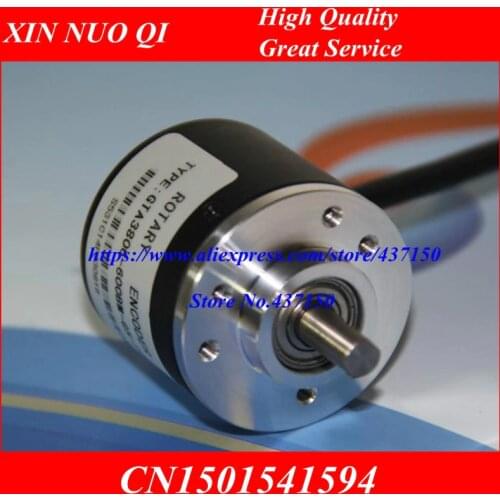 New incremental photoelectric rotary encoder 300P/R 400P/R 600P/R 360P/R pulse / line AB two-phase 5-24V NPN PNP output